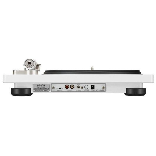 Platenspeler Denon DP-450USB USB Riemaandrijving Wit High Fidelity