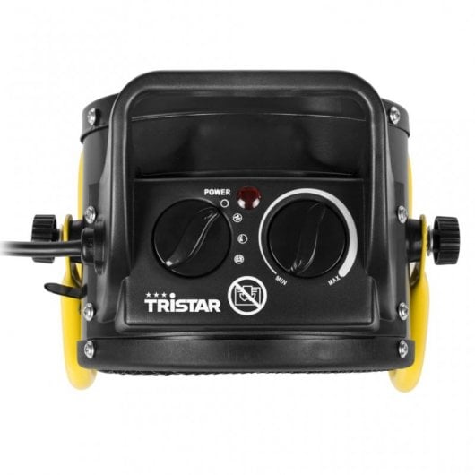 Tristar KA-5060 Calefactor Cerámico Industrial 2000W Negro/Amarillo