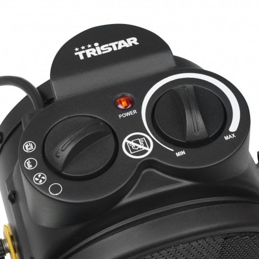 Tristar KA-5060 Calefactor Cerámico Industrial 2000W Negro/Amarillo