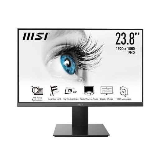 Monitor MSI PRO MP241X 23.8" FullHD 75Hz VA Antirreflejo Tiempo respuesta 4 ms