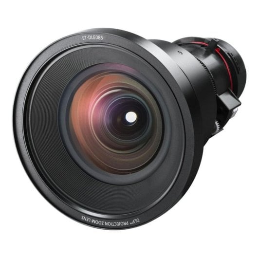 Proyektor Panasonic ET-DLE085 Zoomobjektiv 0.8–1.0:1 Kompatibel mit PT-DZ870 PT-DW830 PT-DX100 Schwarz