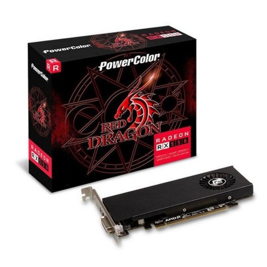 Carte Graphique PowerColor Radeon RX 550 4GB GDDR5 Low Profile