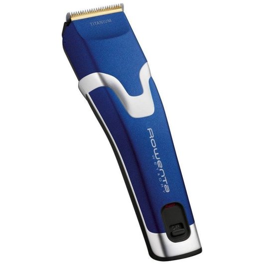 Máquina de Cortar Cabelo Rowenta Wet&Dry TN5120 Sem Fios 29mm 45min 2 Pentes À Prova de Água