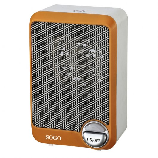 Sogo SS-18295 Mini Calefactor Naranja