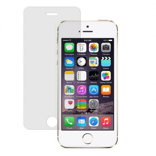 BeCool Protector Cristal Templado para iPhone 5/5S