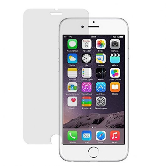 BeCool Protector Cristal Templado para iPhone 6/6S