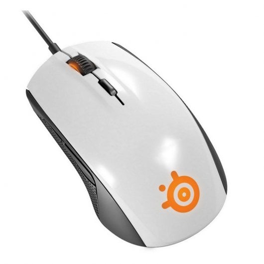 Steelseries Rival 100 Ratón Gaming RGB 4000 DPI Blanco