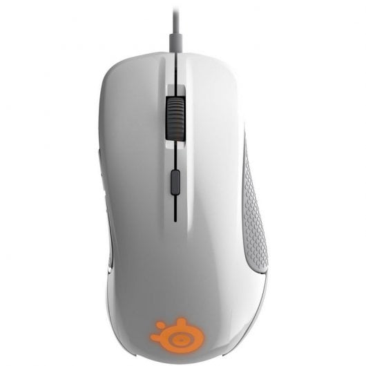 SteelSeries Rival 300 Óptico 6500 DPI Blanco