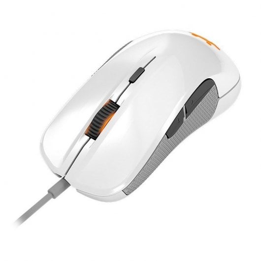 SteelSeries Rival 300 Óptico 6500 DPI Blanco