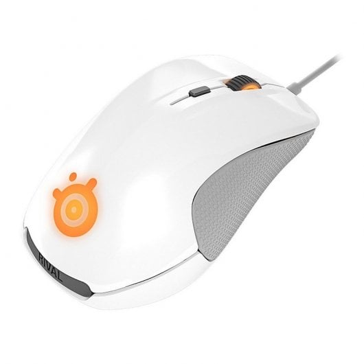SteelSeries Rival 300 Óptico 6500 DPI Blanco