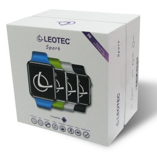 Leotec Sport Smartwatch SIM 2G Negro