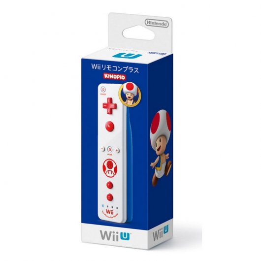 Nintendo Wii Remote Plus Edición Especial Toad