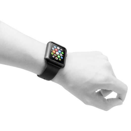 Protector Rígido Negro para Apple Watch