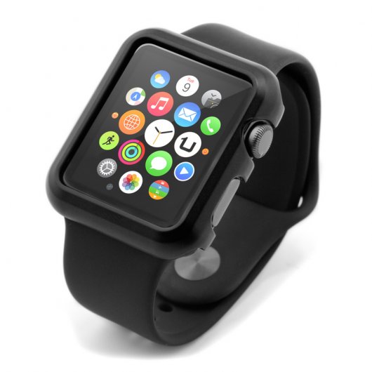 Protector Rígido Negro para Apple Watch