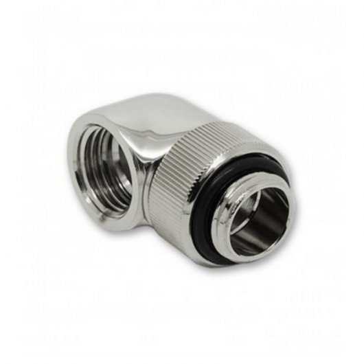EKWB EK-AF Adaptador de Montaje 90 Grados G1/4" Níquel