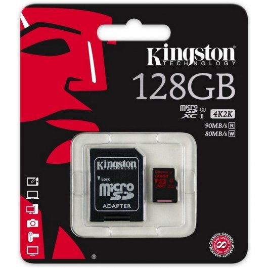 Kingston Micro SDHC 128GB UHS-I Clase 10