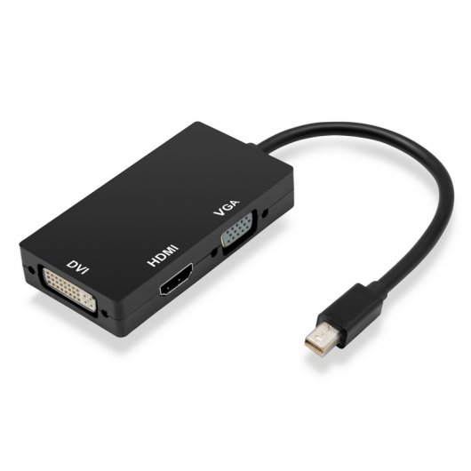 Adaptador Mini DisplayPort a DVI/HDMI/VGA