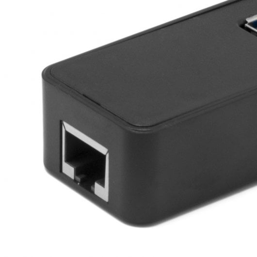Adaptador USB 3.0/Ethernet + HUB 3x USB 3.0