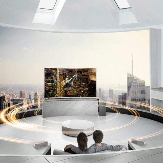 LG LAS855M Barra de Sonido Curva