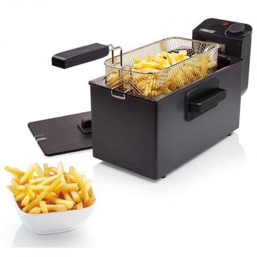 Fritadeira Princess 182727 3L 2000W com Zona Fria e Filtro de Segurança