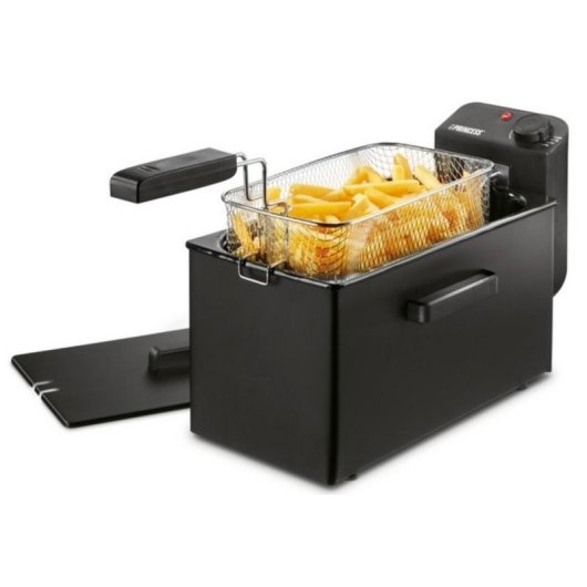 Fritadeira Princess 182727 3L 2000W com Zona Fria e Filtro de Segurança