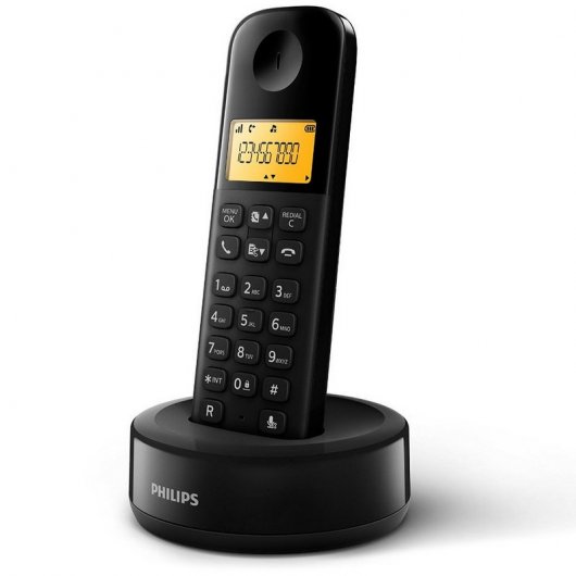 Philips D1301B/23 Teléfono Inalámbrico DECT