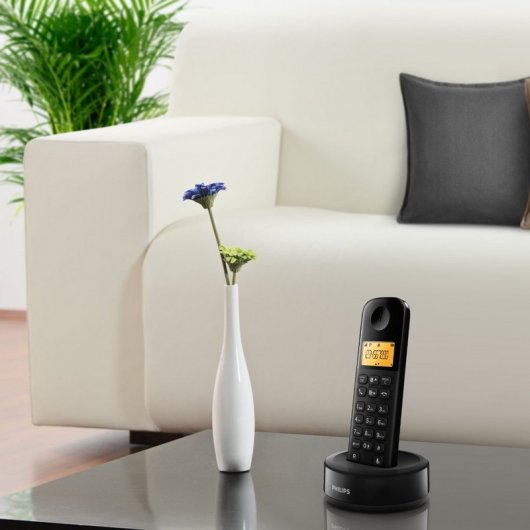 Philips D1301B/23 Teléfono Inalámbrico DECT