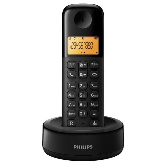 Philips D1301B/23 Teléfono Inalámbrico DECT