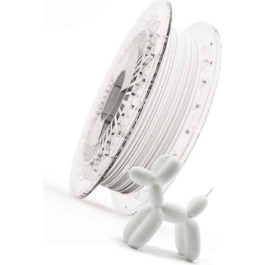 Filamento TPE Recreus Filaflex FW175500 Bianco 1,75 mm Estremamente Elastico
