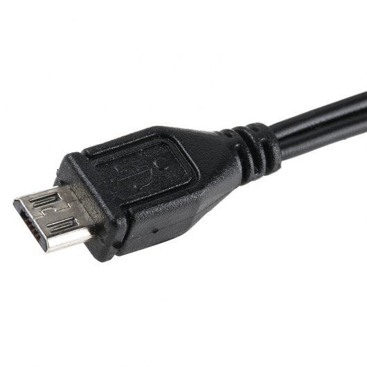 Fuente de alimentación para Raspberry Pi 5.1V 2.5A Negra