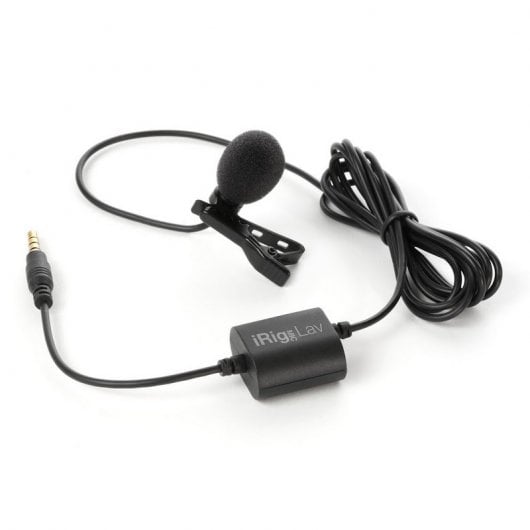 Microphone cravate IK Multimedia iRig Mic Lav pour iOS et Android
