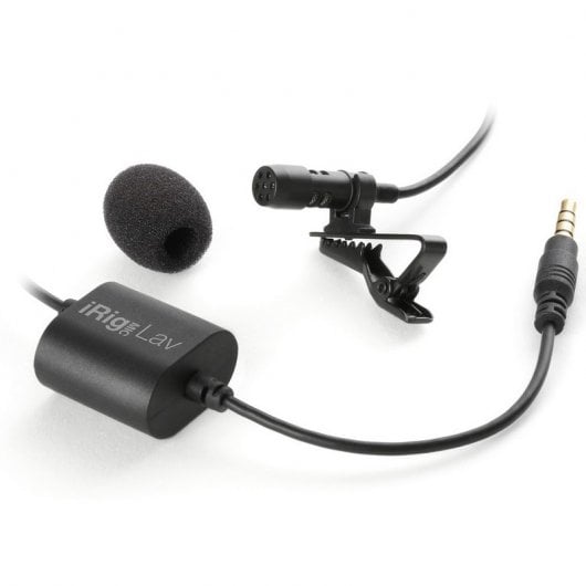 Microphone cravate IK Multimedia iRig Mic Lav pour iOS et Android