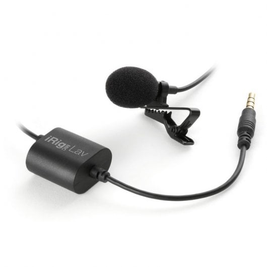 Microphone cravate IK Multimedia iRig Mic Lav pour iOS et Android