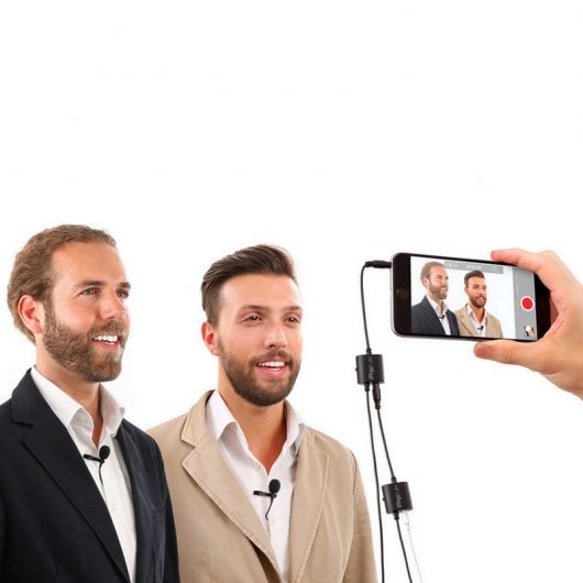 Microphone cravate IK Multimedia iRig Mic Lav pour iOS et Android