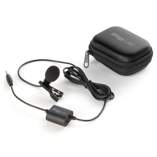 Microphone cravate IK Multimedia iRig Mic Lav pour iOS et Android