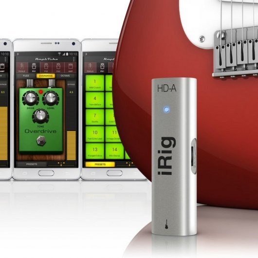 IK Multimedia iRig HD-A Interfaz de Guitarra para Android/PC