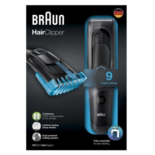Braun HC5010 Cortapelo Negro