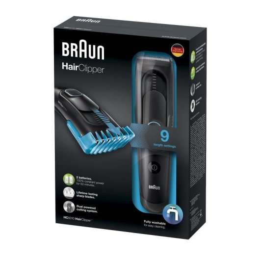 Braun HC5010 Cortapelo Negro