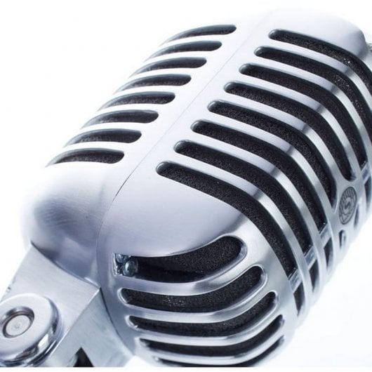 Shure 55SH XLR Dynamisches Supernieren-Profi-Kabelmikrofon, Grau