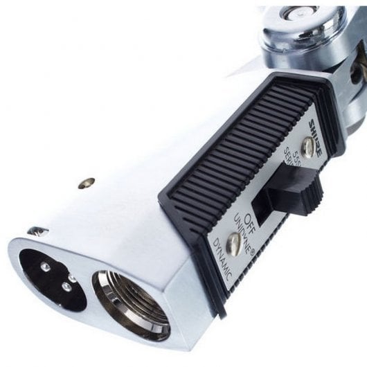 Shure 55SH XLR Dynamisches Supernieren-Profi-Kabelmikrofon, Grau