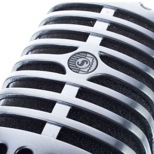 Shure 55SH XLR Dynamisches Supernieren-Profi-Kabelmikrofon, Grau