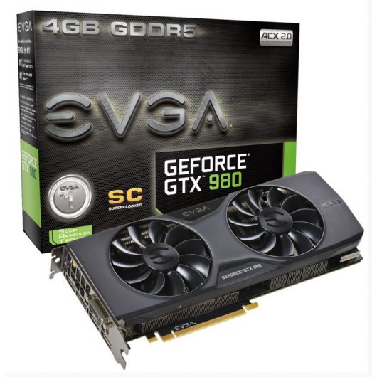 EVGA GeForce GTX 980 SC Gaming ACX 2.0 4GB GDDR5
