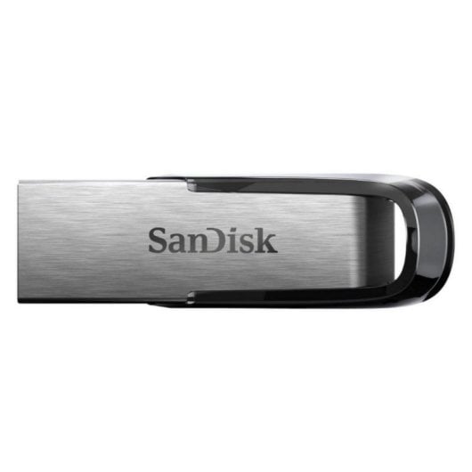 Pen USB SanDisk Ultra Flair 128GB USB 3.2 Gen 1 150MB/s Preto Prata Proteção por Senha