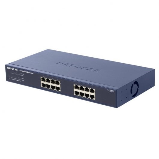 NETGEAR JGS516 Non gestito Blu