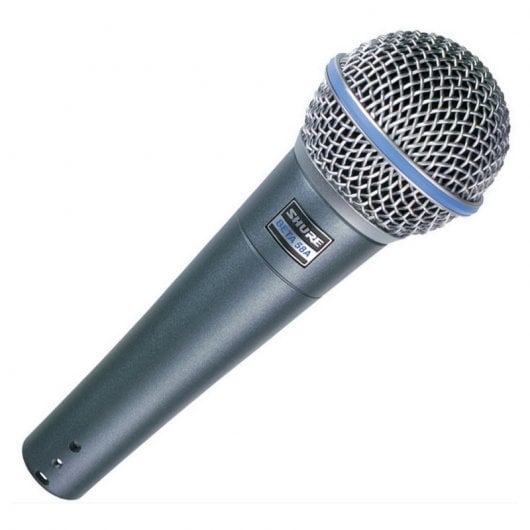 Shure Beta SM58A Dynamisches Mikrofon mit Supernierencharakteristik