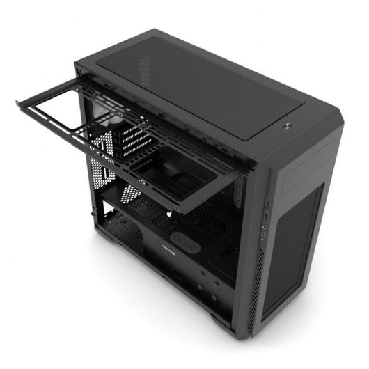 Phanteks Enthoo Pro M Negra Con Ventana Acrilica
