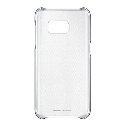 Samsung Clear Cover para Galaxy S7 Negro