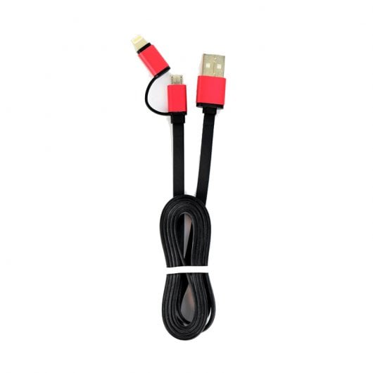 Owlotech Cable Conversor USB/Micro USB/Lightning