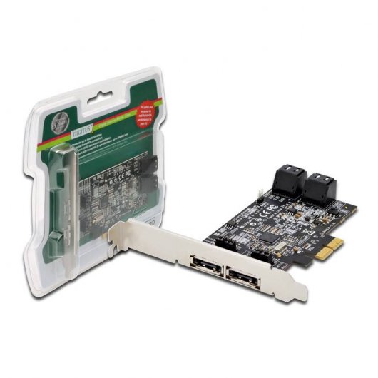 Digitus Tarjeta PCI Express 4 Puertos SATA y 2 Puertos eSATA