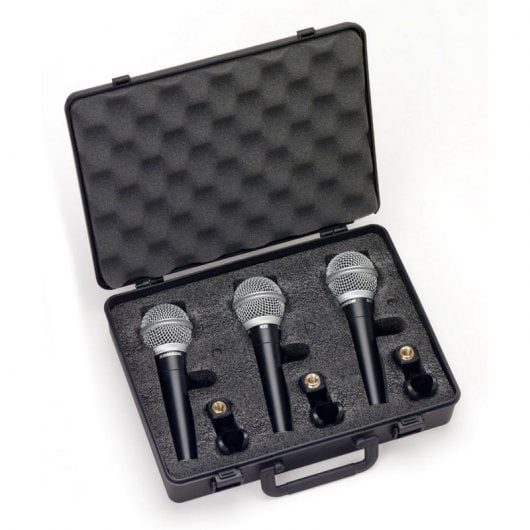 Samson R21 Pack 3 Microphones Dynamiques Cardioïdes